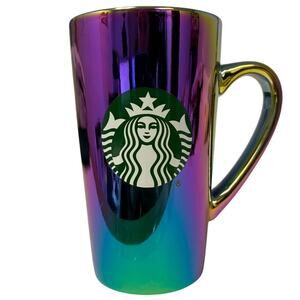 Starbucks 2022 Iridescent 16 oz Mug Pearl Finish VGUC